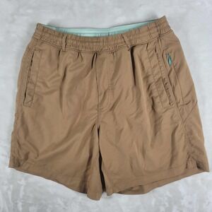 Birddogs Shorts Men's‎ Medium Brown Lined 7" Inseam Boomstick Athletic Stretch